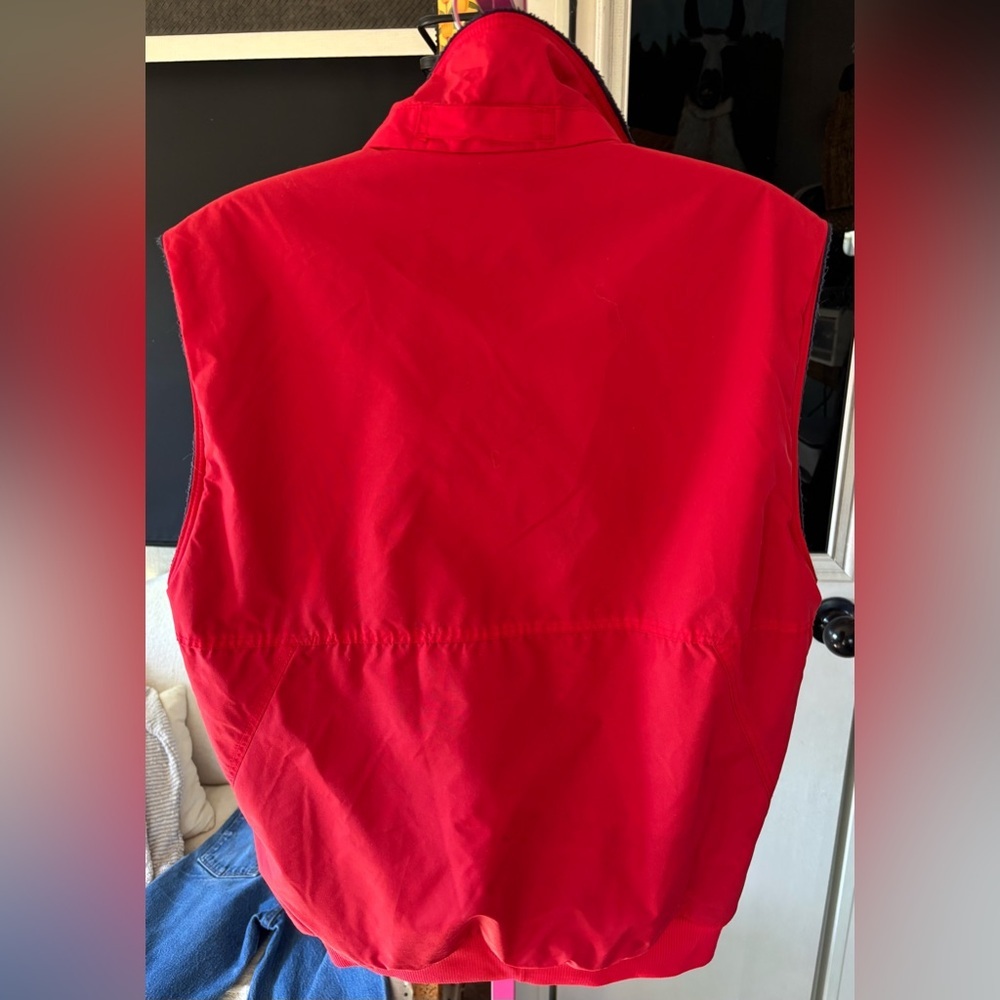 VINTAGE Patagonia fleece lined jacket red Small - Picture 3 of 4